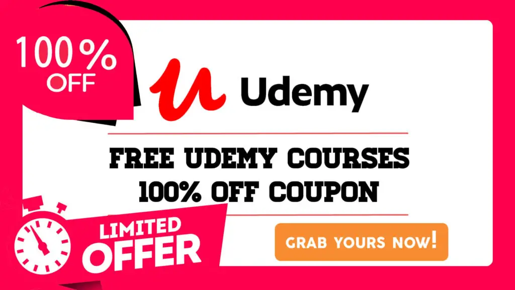 Udemy FREE courses with Certificate download 2024