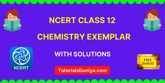 NCERT Exemplar Class 12 Chemistry with solutions book pdf