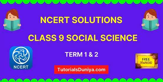 NCERT Solutions for Class 9 Social Science chapter-wise book