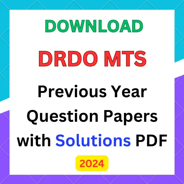 DRDO MTS previous year question papers pdf with answers