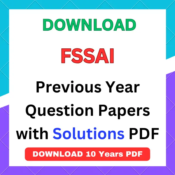 FSSAI question papers pdf