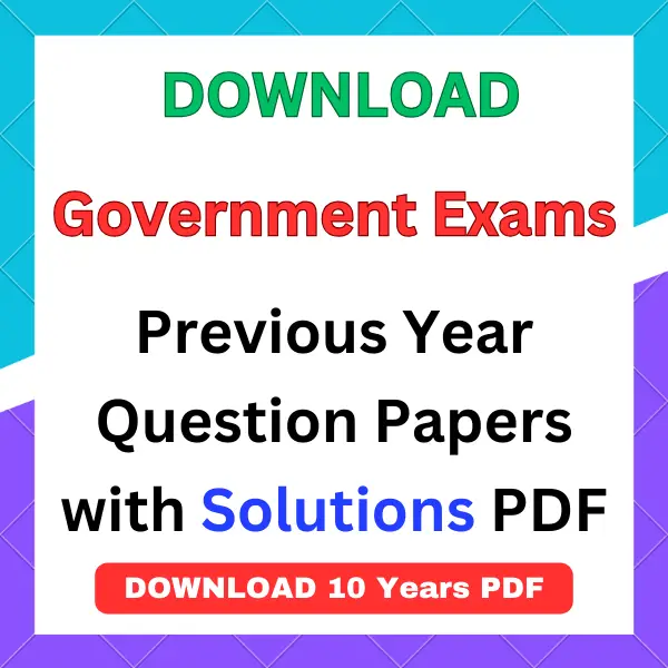 Government Exams Question Papers