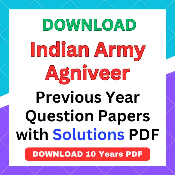 Indian Army Agniveer previous year question papers pdf with answers