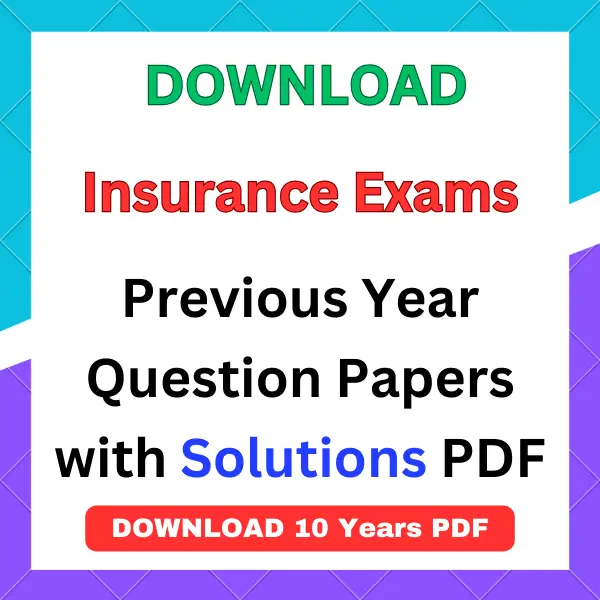 Insurance Exams Question Papers