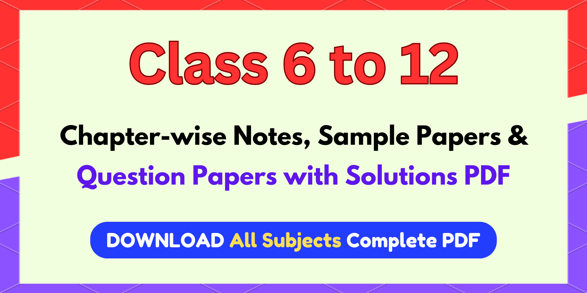 CBSE Class 6 Science Sample Papers with Solutions 2025