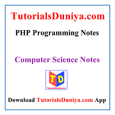 PHP handwritten notes pdf