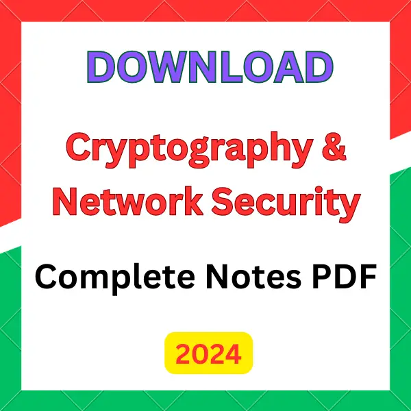Cryptography and Network Security Notes.pdf